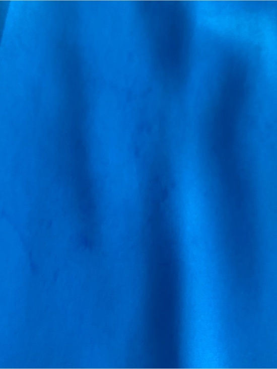 Vtg Jessica West Blouse Tuxedo Ruffle Button Down Blue Blouse Sz 16 Fairycore - Picture 15 of 16